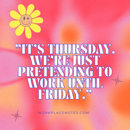 Thursday Motivational Quotes for Work – Funny