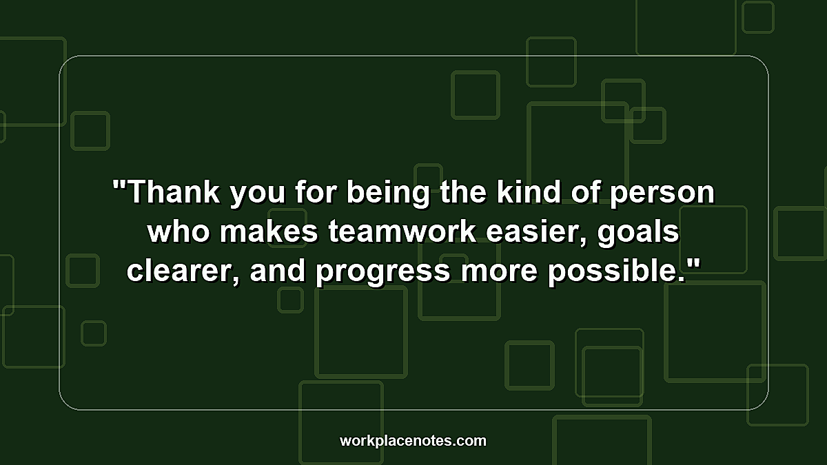 Appreciation Messages for Employees Who Lead
