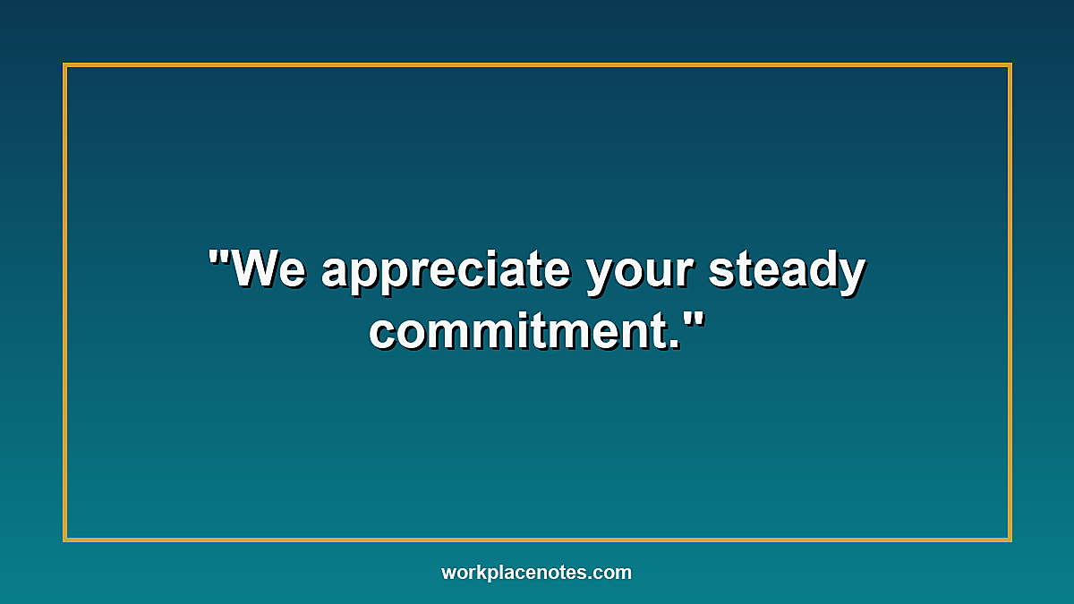 Appreciation Words for a Strong Team