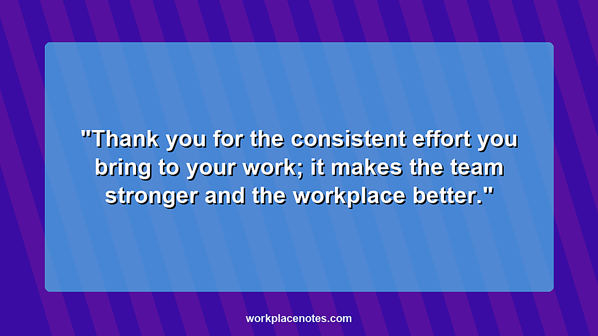 Employee Appreciation Messages for Outstanding Work