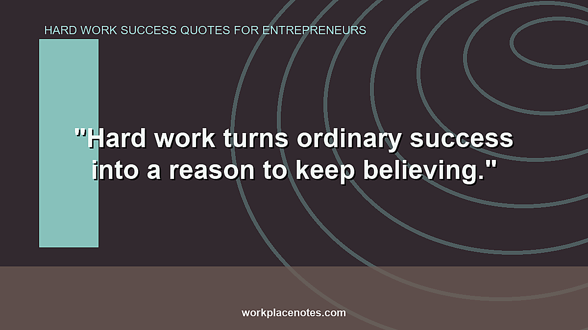 Hard Work Success Quotes for Entrepreneurs