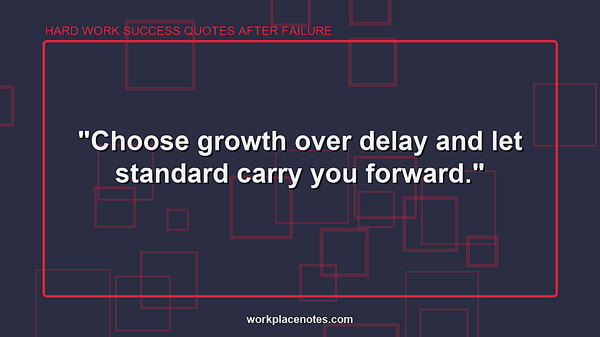 Hard Work Success Quotes After Failure