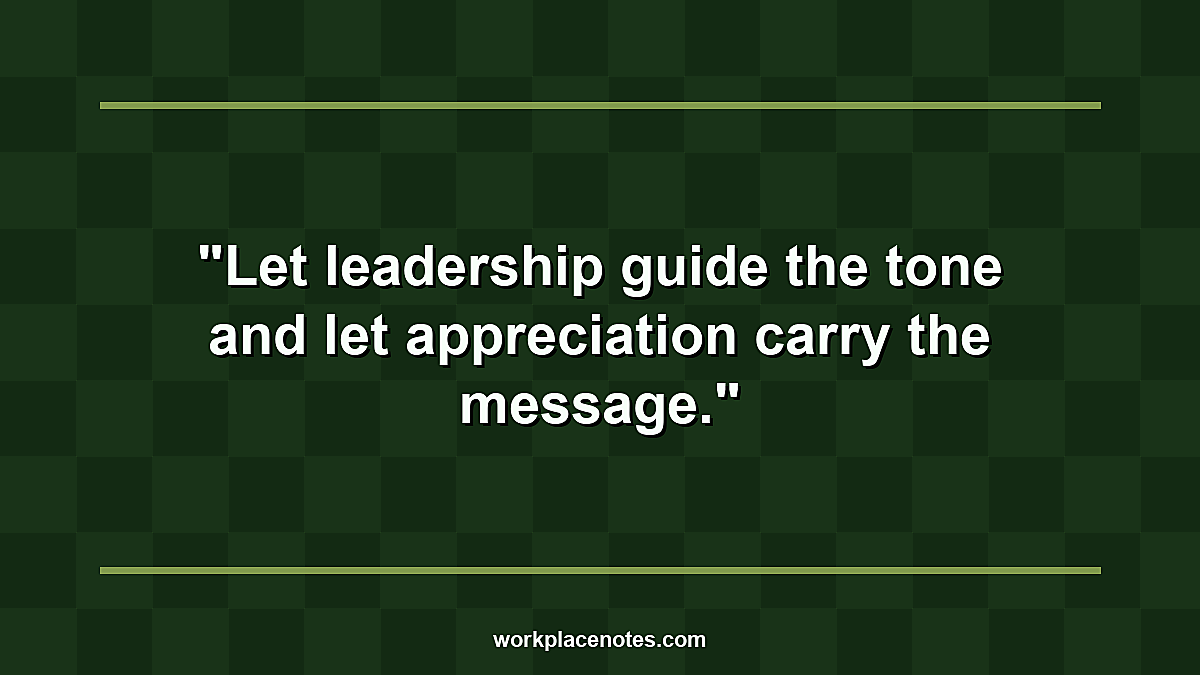 Leadership Lessons for Short Messages