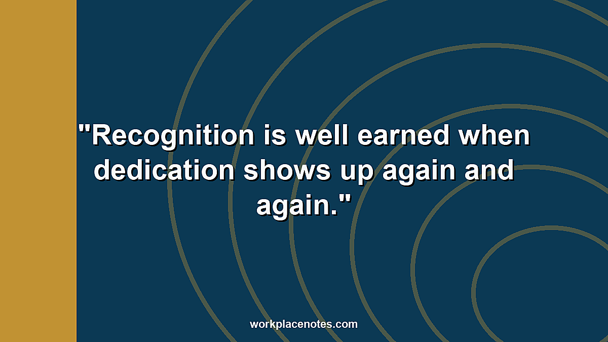 Recognition Award Wording for Service