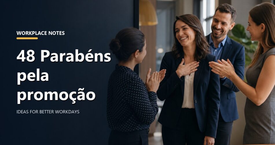 48 Parabéns pela promoção