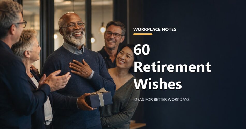 60 Retirement Wishes