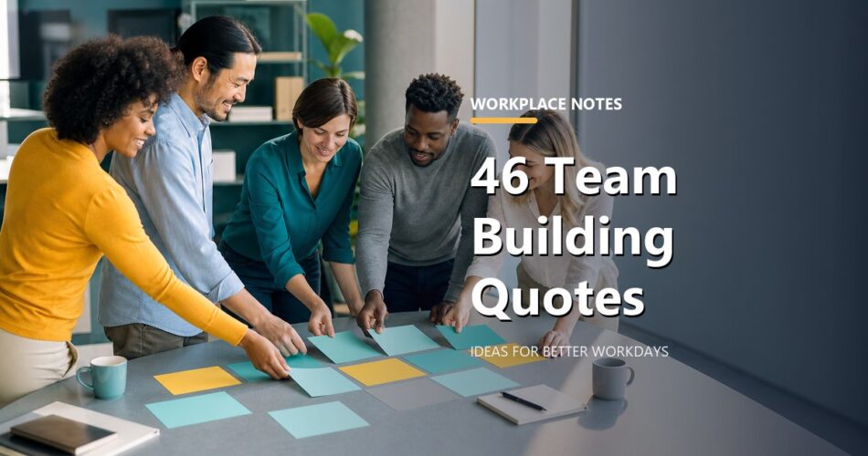 46 Team Building Quotes