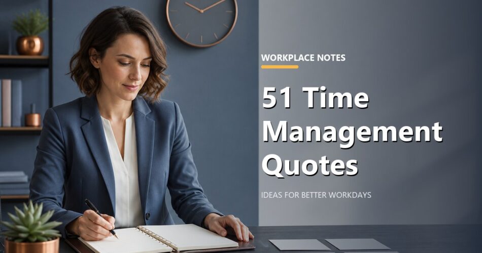 51 Time Management Quotes