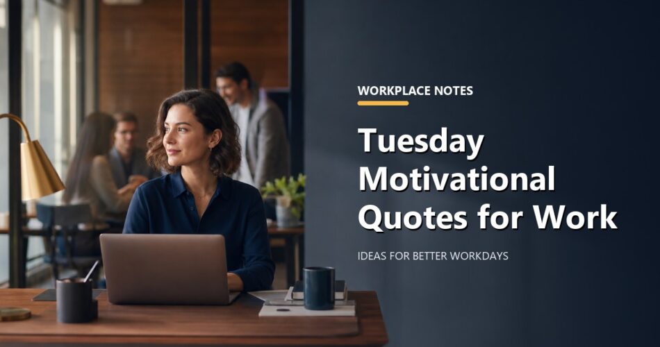 Tuesday Motivational Quotes for Work